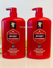 2 Old Spice Swagger Body Wash for Men Shower Fresh 33.4 fl oz VALUE SIZE FRESH