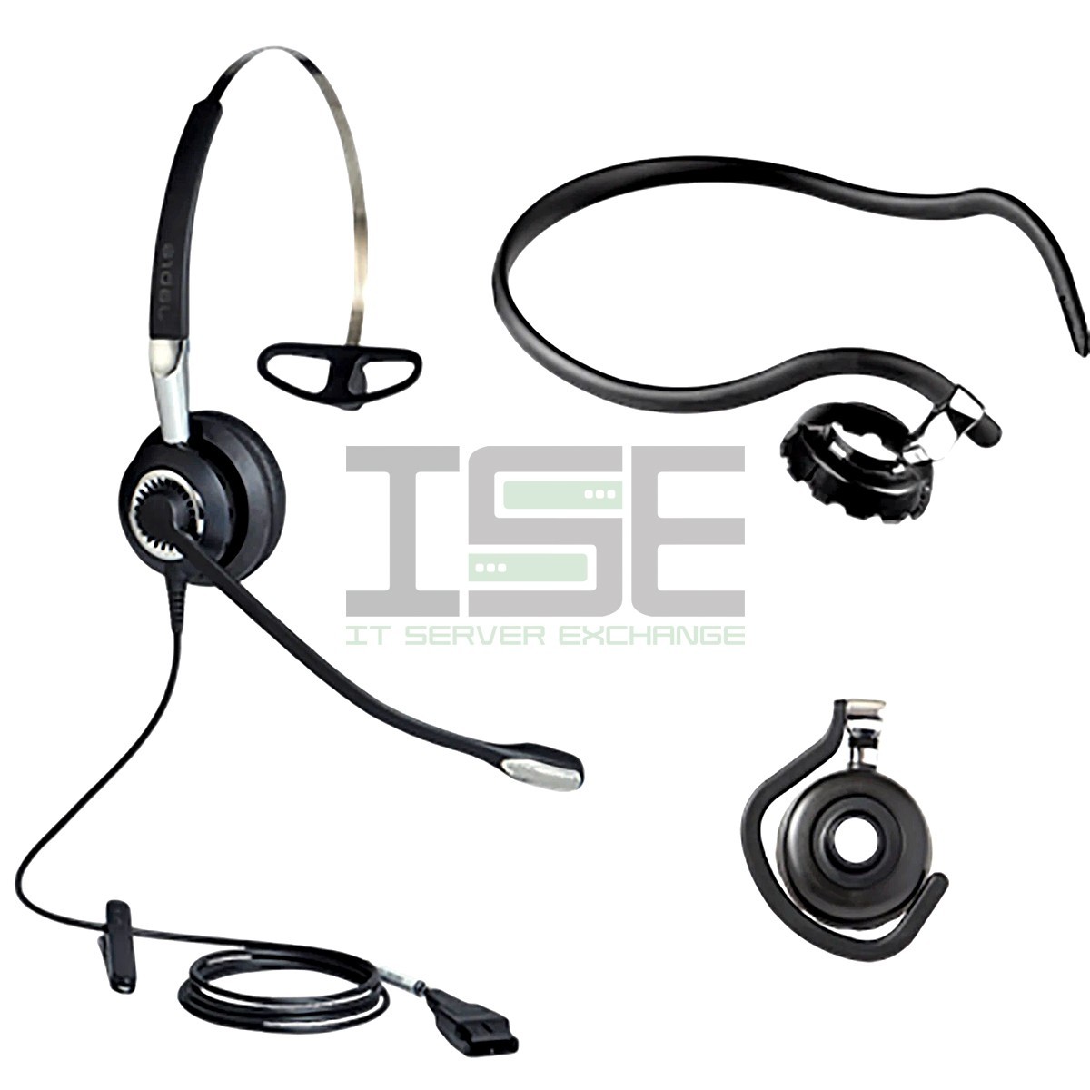 Headphone Jabra Biz 2400 Usb Mono New Jabra Biz 2400 II QD Mono