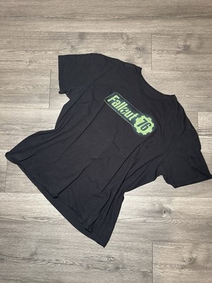 Bethesda Softworks Fallout 76 100% Cotton Black T-Shirt XXL 2018
