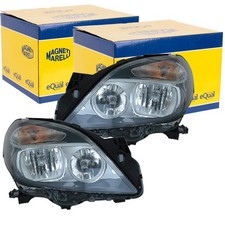 2x MAGNETI MARELLI HALOGEN SCHEINWERFER SATZ passend f&uuml;r MERCEDES-BENZ B-KLASSE