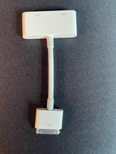Apple A1422 Cable 30-pin to Digital AV HDMI/30-pin split connector adapter used