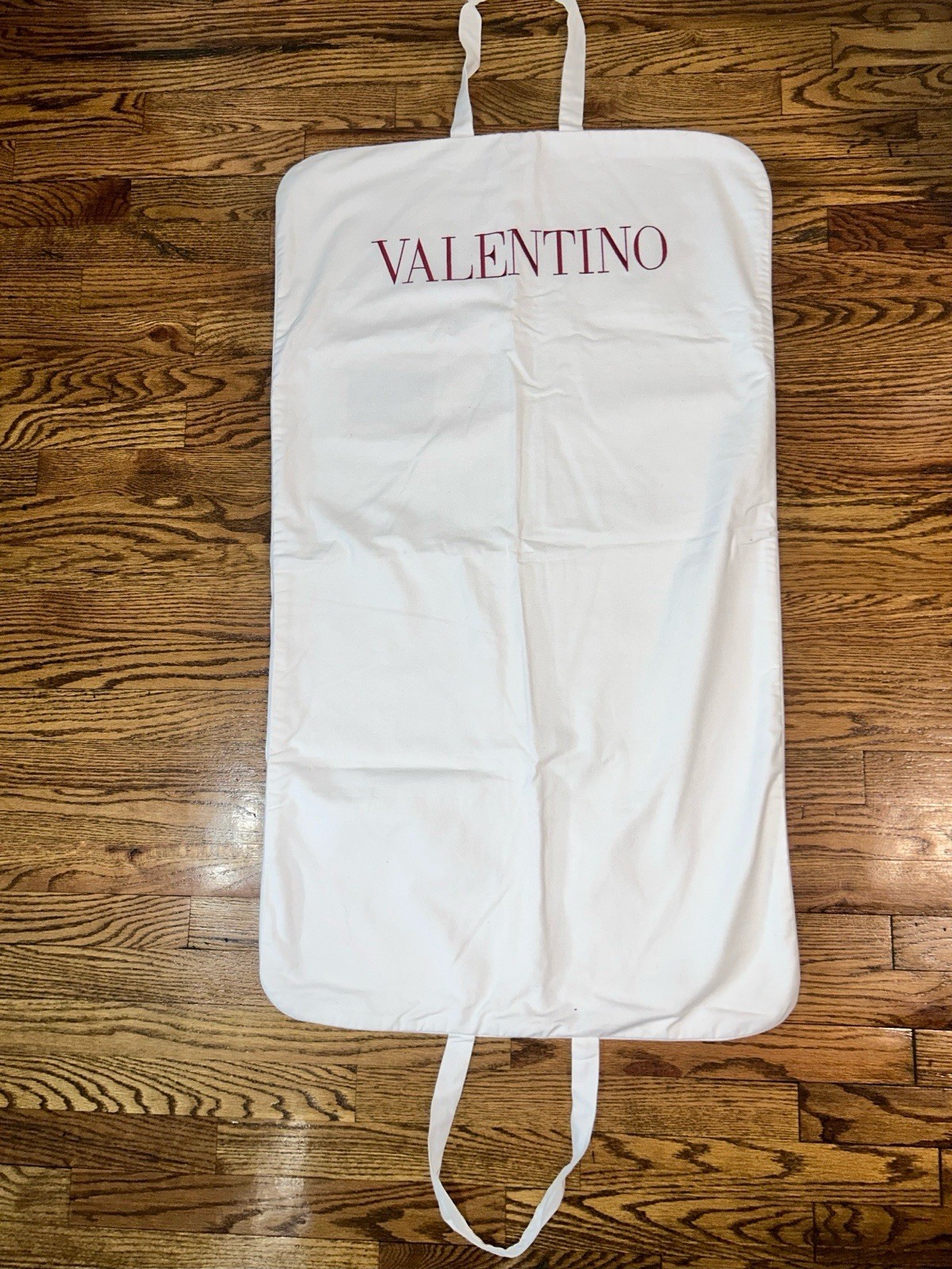 Valentino Dust Cover Travel Cotton Suit Dress Garment Bag 40.5x23 Inches thumbnail 2