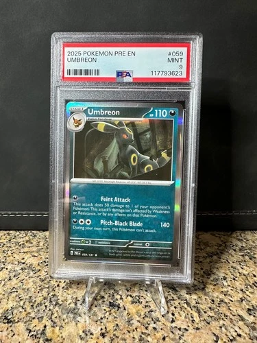 PSA 9 Umbreon 059/131 Sv: Prismatic Evolutions
