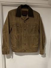 Filson x Levi’s Trucker - Made in USA - M- Oiled / Waxed - Dark Tan