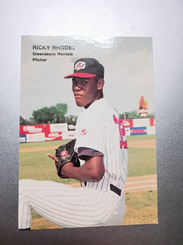 1990 Best Minor League - Ricky Rhodes #249 (RC) (LB)