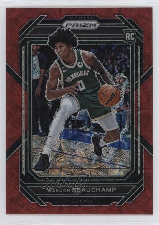 2022-23 Panini Prizm Choice Red Prizm /88 MarJon Beauchamp #268 8d9