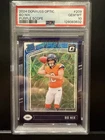 2024 Panini Donruss Optic - Rated Rookie Bo Nix #209 Purple Scope Prizm (RC)
