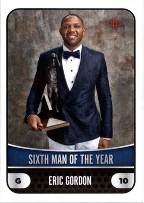 2017-18 Panini Stickers #430 Eric Gordon Sixth Man of the Year 16-17 NBA Awards