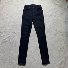 Citizens of Humanity Jeans Womens 23 Rocket Mid Rise Skinny Black Denim 23x28.5