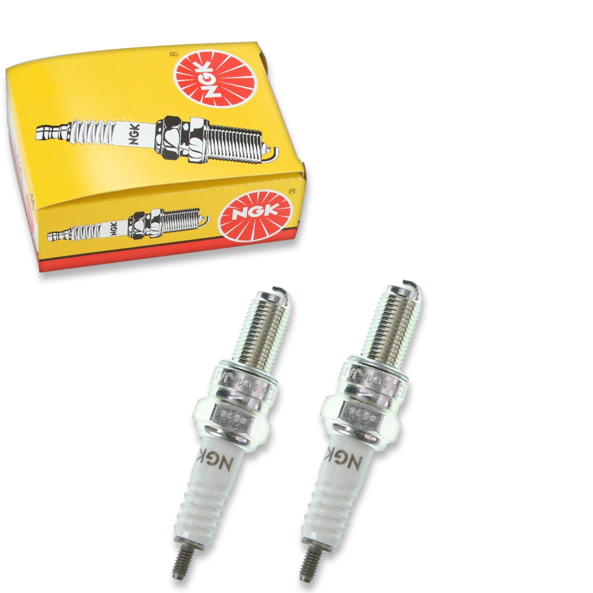 2 pc NGK 7499 C9E Standard Spark Plugs for U27ESN G58 G55 G1 C9E 94703-00315 cs