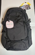 SwissGear SA3598 Backpack Narrow Daypack, Black, 18-Inch