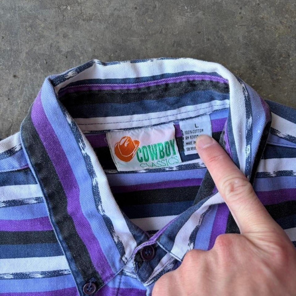 2000s cowboy classics button down - image 4