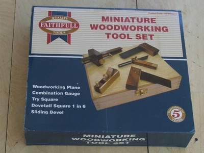 Faithful FAI Minisets Miniatur Holzbearbeitung Werkzeug Set 