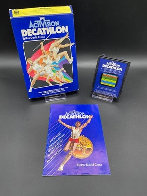 Decathlon/Activision -Atari 2600- OVP+Anleitung/Boxed # TOP & Tested