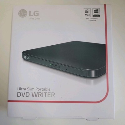 LG External Drive DVD Writer & Playback SP80NB80 Ultra Slim Portable New In Box