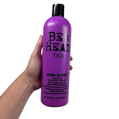 Tigi Bed Head Conditioner Dumb Blonde Reconstructor 25.36 oz New