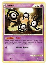 Unown 51/102 Triumphant Pokemon Card