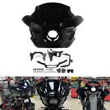 For Harley Softail Low Rider S FXLRS 2022-25 Front Headlight Fairing Windshield