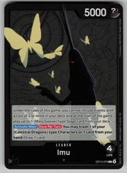 Imu OP13-079 Carrying On His Will Leader One Piece TCG