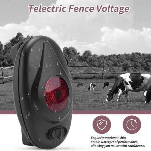 Electric Fence Alert Tester, Flash Light, Electric Fence for Livestock2079 - Picture 5 of 7