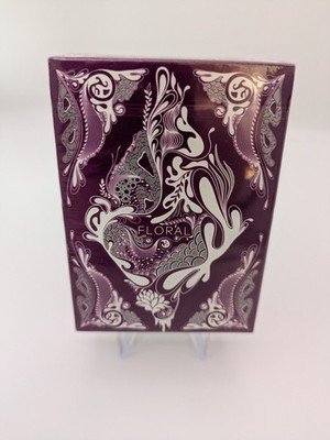Floral Purple - Aloy Design Studio - Spielkarten - USPCC