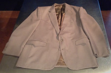 VTG Sheplers Brown Western Blazer Men's Sz 46R "Lubbock" Made in USA Sport Coat