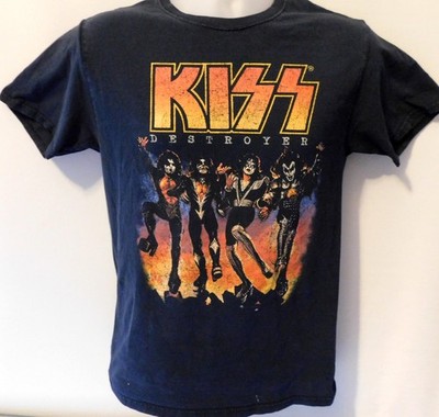 Kiss Destroyer T-Shirt - Small -100% Cotton