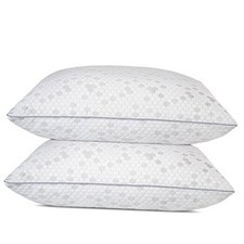 Shredded Memory Foam Pillows, Medium Firm Size Pillows Standard Memory Pillow