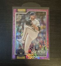 Topps 2026 Series 1 Chad Patrick Milwaukee Brewers Pink Rookie Parallel #217
