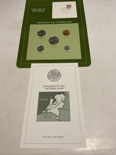 Coin Sets of All Nations Netherlands, Kingdom Of The With Card 1984-1987 #3