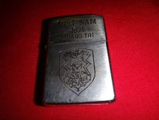 Vietnam War Year 1971 Zippo Lighter  VIETNAM 1971 QUANG TRI, US Army MACV-SOG