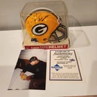 Gilbert Brown Green Bay Packers Signed Mini Helmet With COA Radtke 016043