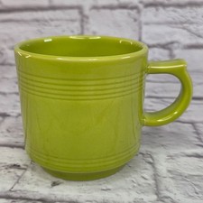 Vintage Fiesta Stackable Coffee Mug 12oz Lemongrass Intro 2003 by Homer Laughlin