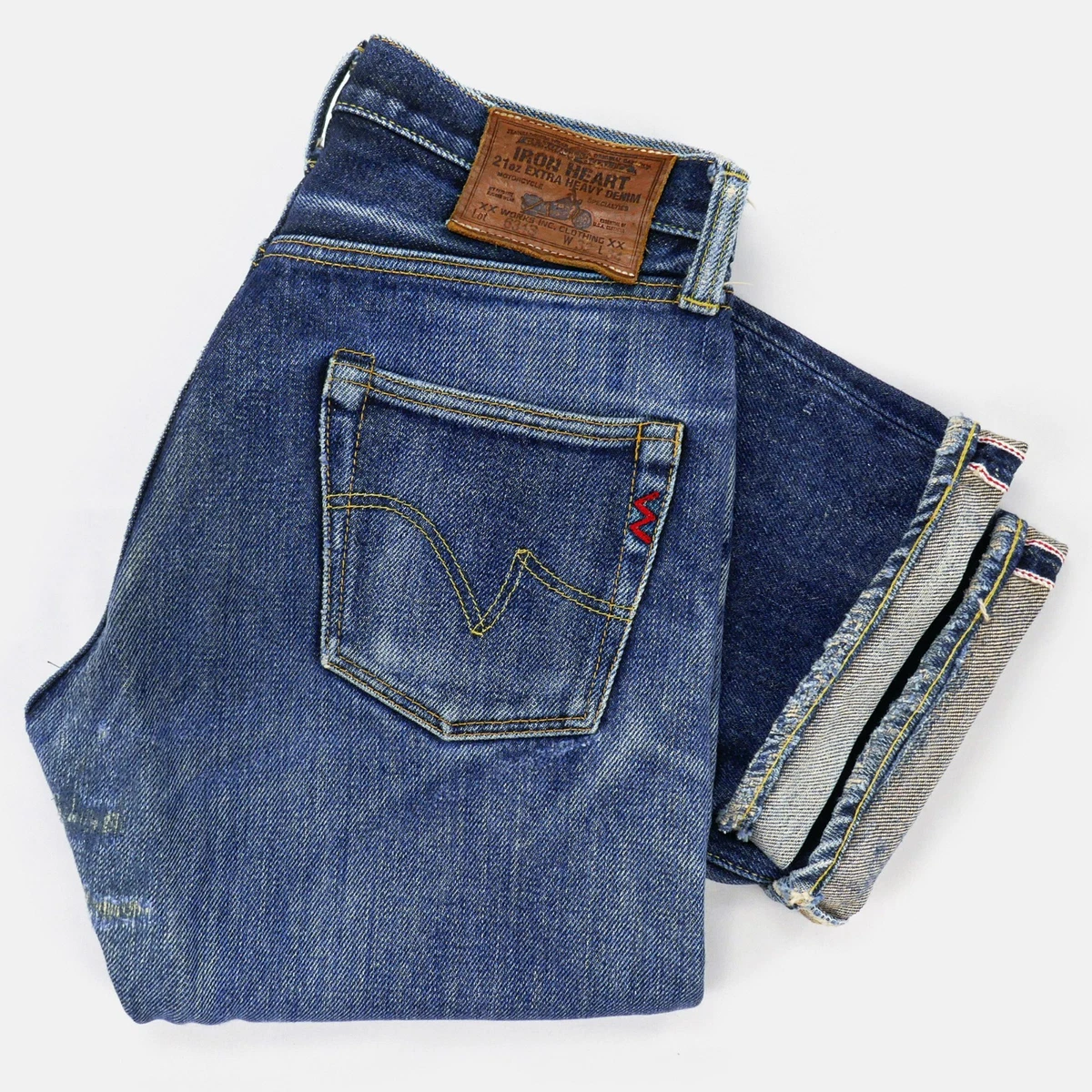Iron Heart Cotton Jeans for Men for sale | eBay