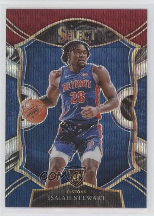 2020-21 Panini Select Concourse Tri-Color Prizm Isaiah Stewart #76 0o6v