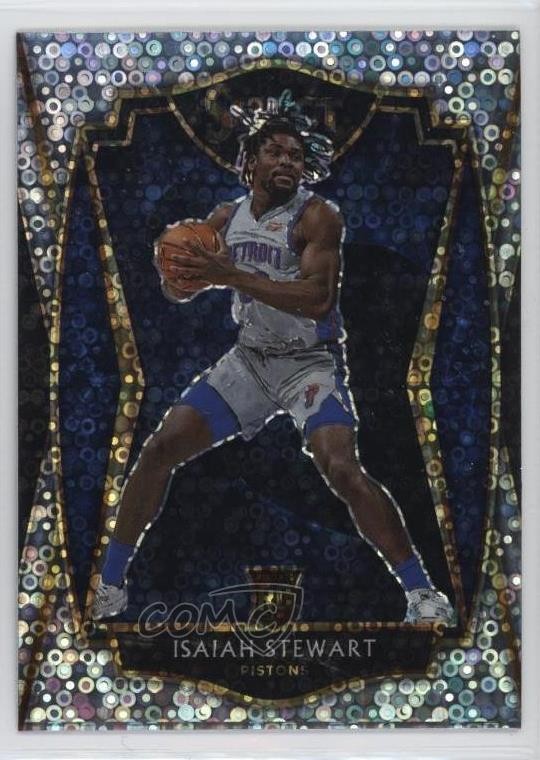 2020-21 Panini Select Premier Level Disco Prizm Isaiah Stewart #191 0qc2