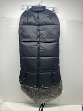AGACAS Stroller Bunting Bag Padded Faux Fur Lined Footmuff Winter Warm
