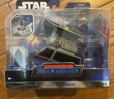 Star Wars Micro Galaxy Squadron Series 1 Launch Edition Darth Vader Tie Advanced