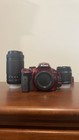 New ListingNikon D D3400 24.2Mp Digital Slr Camera Red Kit W/18-55 mm and 70-300 mm Lenses