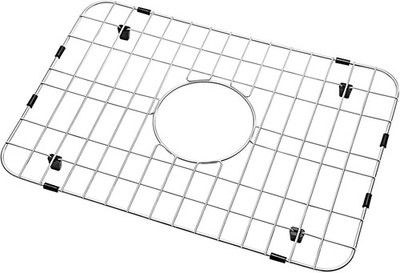 Serene Valley Sink Grid 18'' X 12-1/2'', Centered Drain Medium, Stainless Steel 