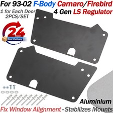 For 1993-2002 F-body Camarofirebird Window Motor Support Plates Fix Window Sag For 1993-2002 F-body Camarofirebird Window Motor Support Plates Fix Window Sag