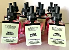 CACTUS BLOSSOM WALLFLOWER FRAGRANCE REFILL OIL BULB  BATH BODY WORKS lot x 10