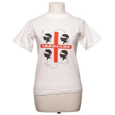 Primula, T-shirt, Größe: 34, Weiß/Rot, Baumwolle, Print, Damen #JfL