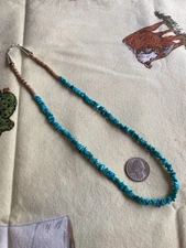 Navajo Kingman Turquoise Necklace