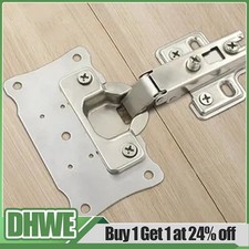 10 X Hinge Repair Plate Cabinet Hinge Repair Brackets Kitchen Cupboard Door Kit