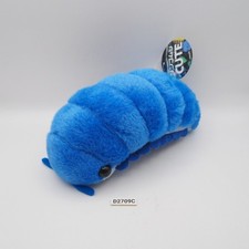 D2709C  Dango mushi Pills Bug  CUTE Roly Poly Blue Plush 7" Toy Doll Dangomushi