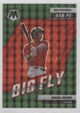 2022 Panini Mosaic Big Fly Green Mosaic Prizm Rafael Devers #BF-3 1jp9