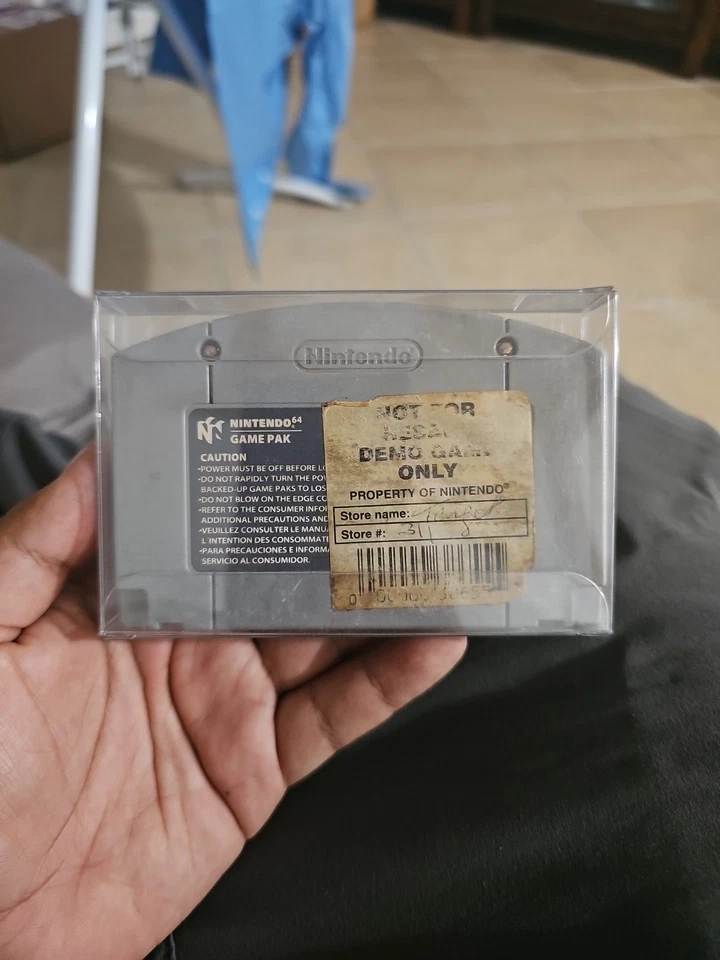 Zelda Ocarina Of Time (Nintendo 64) NFR Not For Resale Tested Authentic N64 RARE - Image 2 of 2