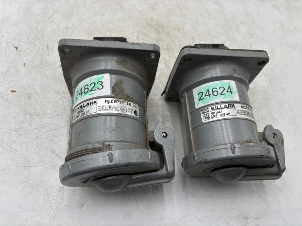 Receptáculo Killark VR1041 100 Amp 4W 4P 600 Vac 1 por pedido Foto 3 de 3