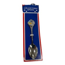 Vintage NASA Challenger STS-51-L Crew Commemorative Souvenir Spoon w/ Box NOS
